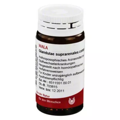 GLANDULAE SUPRARENALES comp.globulid, 20 g