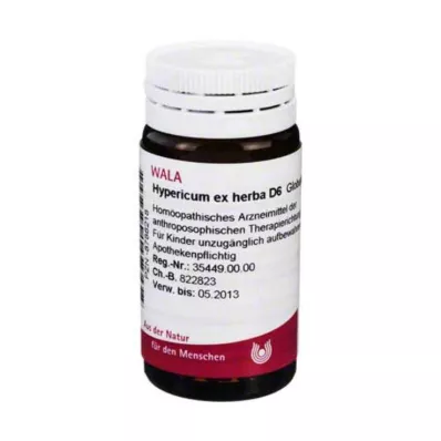 Hypericum ex Herba D 6 gloobulid, 20 g