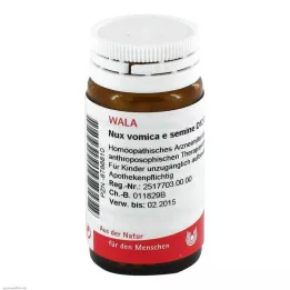NUX VOMICA E semine D 12 graanulid, 20 g