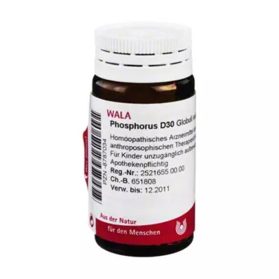 Fosfor D 30 gloobulid, 20 g