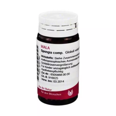 Spongia komp.Gloobulid, 20 g Spongia komp.Gloobulid, 20 g
