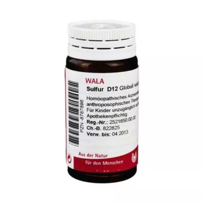 Väävel D 12 gloobulit, 20 g Väävel D 12 gloobulit, 20 g