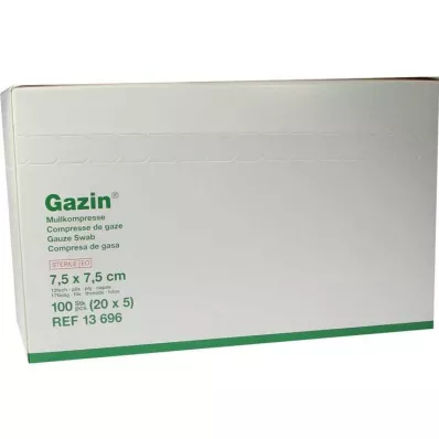 Gazini kompressid 7,5x7,5cm 1, 20X5 tk
