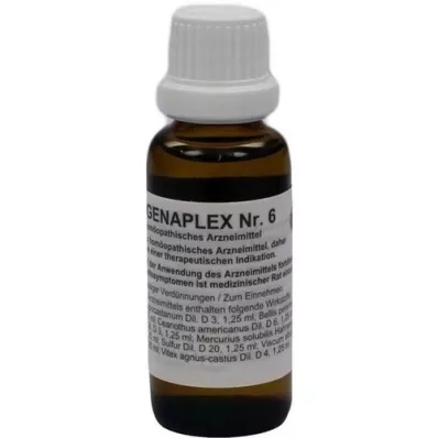 REGENAPLEX nr.6 tilgad, 30 ml