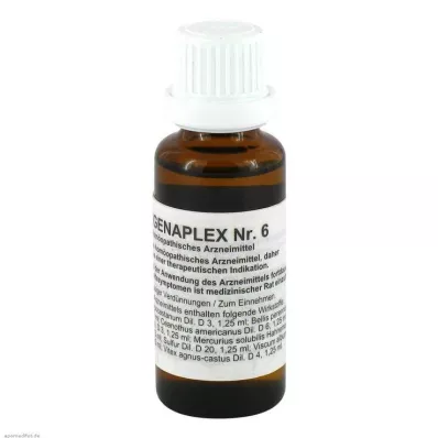 REGENAPLEX nr.6 tilgad, 30 ml REGENAPLEX nr.6 tilgad, 30 ml
