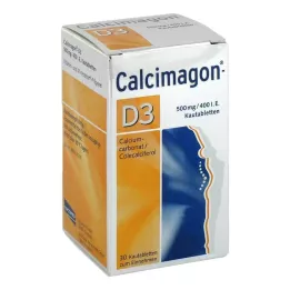 Calcimagon D3 närimistabletid, 30 tk