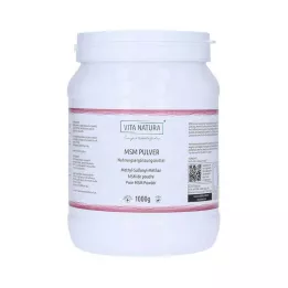 MSM PULVER Metüülsulfonüülmetaani pulber, 1000 g
