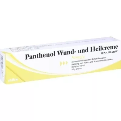 PANTHENOL Jenapharm haava- ja paranemiskreem, 50 g