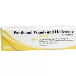 PANTHENOL Jenapharmi haavade ja paranemise kreem, 20 g