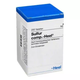 SULFUR COMP.Kannatabletid, 250 tk