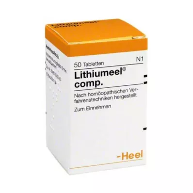 Lithiumeel komp.tabletid, 50 tk
