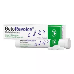 GELOREVOICE Kurgupastillid Cassis-Menthol Lut.-Tab., 20 tk