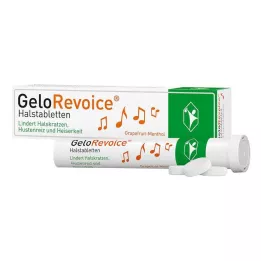 GELOREVOICE Kurgupastillid Grapefruit-Mentool Lut., 20 tk