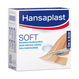 HANSAPLAST Pehme kips 4 cmx5 m rull, 1 tk