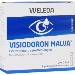 VISIODORON Malva silmatilgad üheannuselises pipetis, 20X0,4 ml