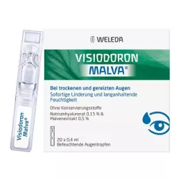 VISIODORON Malva silmatilgad üheannuselises pipetis, 20X0,4 ml