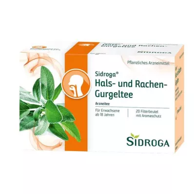 SIDROGA Kurgu ja kurgutee filtrikotikesed, 20X2,5 g