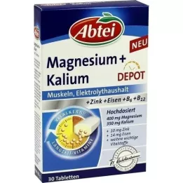 ABTEI Magneesium+kaalium depootabletid, 30 tk