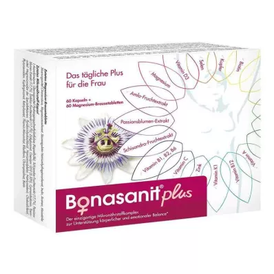 BONASANIT pluss 60 Kps./60 Br.Tabl. kombipakk, 1 tk