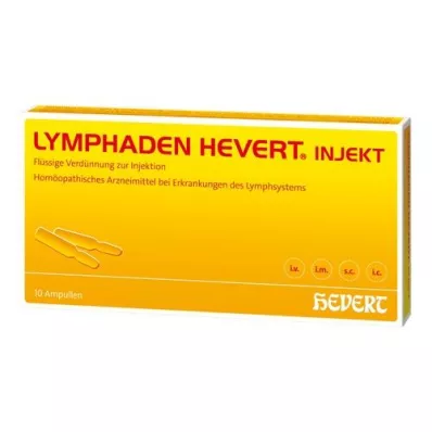 LYMPHADEN HEVERT süstlaampullid, 10 tk