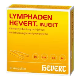LYMPHADEN HEVERT süstlaampullid, 10 tk