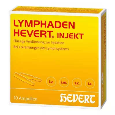 LYMPHADEN HEVERT süstlaampullid, 10 tk