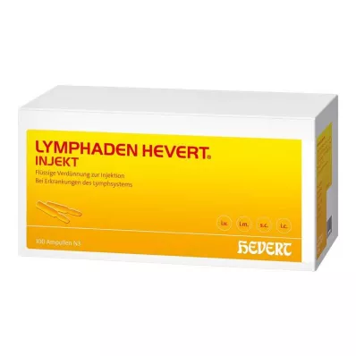 Lymphaden Hevert süsteampullid, 100x2 ml