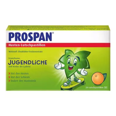 PROSPAN® köhapastilled, 20 tk
