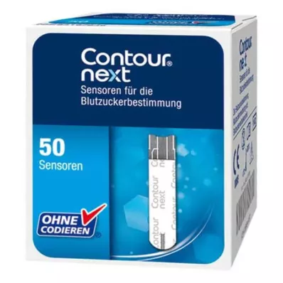 Contour next sensors testribad, 50 tk