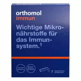 ORTHOMOL Immune direct graanulid vaarikas/mentool, 7 tk