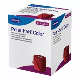 PEHA-HAFT Color Fixierb.latexfrei 10 cmx20 m punane, 1 tk