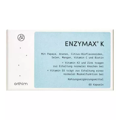 Enzymax K kapslid, 60 tk