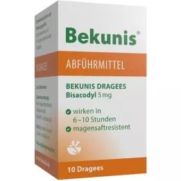 BEKUNIS Bisakodüül 5 mg maomahlatabletid, 10 tk