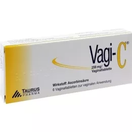 VAGI C vaginaaltabletid, 6 tk