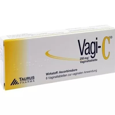 VAGI C vaginaaltabletid, 6 tk