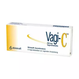 VAGI C vaginaaltabletid, 6 tk