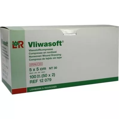 VLIWASOFT Vildist kompressid 5x5 cm steriilsed 6l., 50X2 tk