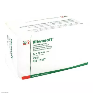 Vliwasoft fliiskompressid 10x10cm 6-kihilised mittesteriilsed, 100 tk Vliwasoft fliiskompressid 10x10cm 6-kihilised mittesteriilsed, 100 tk