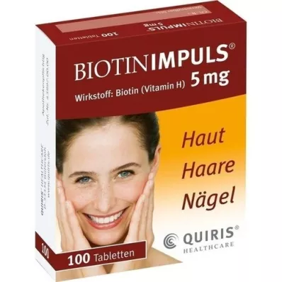 BIOTIN IMPULS 5 mg tabletid, 100 tk