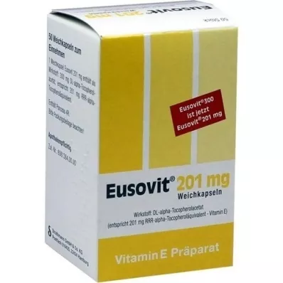 EUSOVIT 201 mg pehmed kapslid, 50 tk