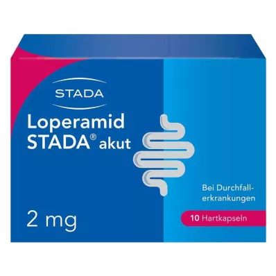 Loperamide STADA® acute 2 mg kõvakapslid, 10 tk