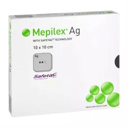 MEPILEX Ag vahukompress 10x10 cm steriilne, 10 tk
