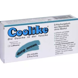 COOLIKE Värskendav rätik sügav ookean, 5 tk