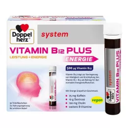 DOPPELHERZ Vitamiin B12 Plus süsteemi joogiampullid, 30X25 ml
