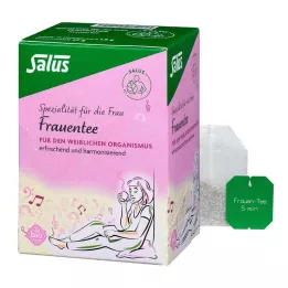 FRAUENTEE Orgaaniline Salus filterkott, 15 tk