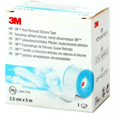 3M silikooniga kaetud kips 2,5 cmx5 m rull, 1 tk 3M silikooniga kaetud kips 2,5 cmx5 m rull, 1 tk