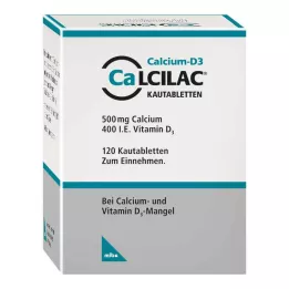 CALCILAC närimistabletid, 120 tk