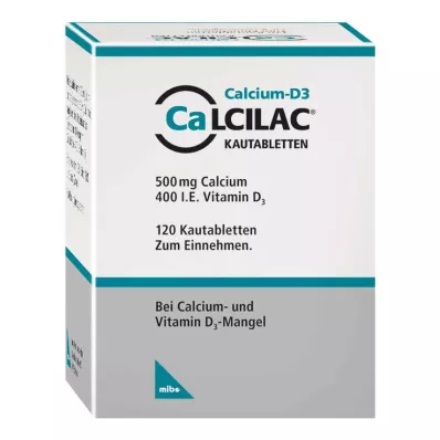 Calcilac närimistabletid, 120 tk Calcilac närimistabletid, 120 tk