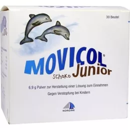 MOVICOL Junior šokolaadi suukaudne lahus, 30X6,9 g