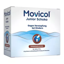 MOVICOL Junior šokolaadi suukaudne lahus, 30X6,9 g